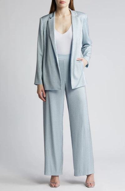 Kobi Halperin Brett Rhinestone Embellished Silk Wrap Jacket In Chambre