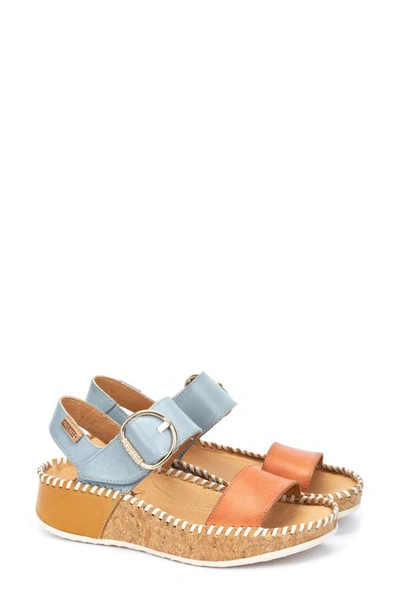 Shop Pikolinos Marina Platform Sandal In Nectar