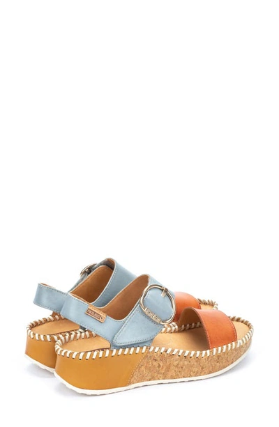 Pikolinos Marina Platform Sandal In Nectar