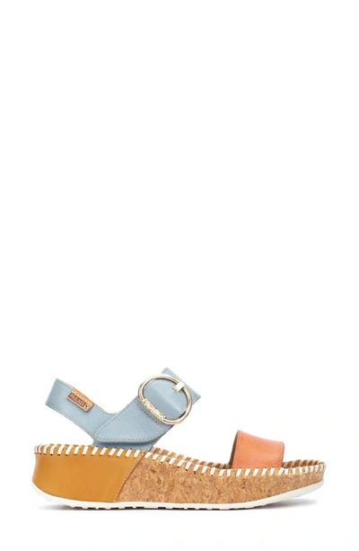 Pikolinos Marina Platform Sandal In Nectar