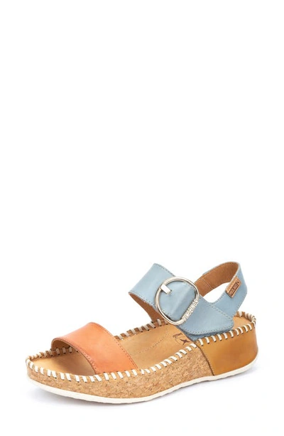 Pikolinos Marina Platform Sandal In Nectar