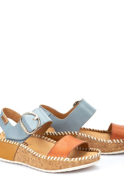 Pikolinos Marina Platform Sandal In Nectar