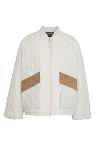 Shop Barbour Bowhill Quilted Jacket In French Oak