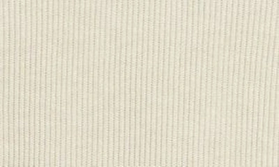 Shop Nn07 Hansie Zip Ribbed Organic Cotton Sweater Polo In Ecru