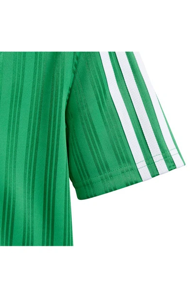 Shop Adidas Originals Kids' Adicolor 3-stripes T-shirt In Green