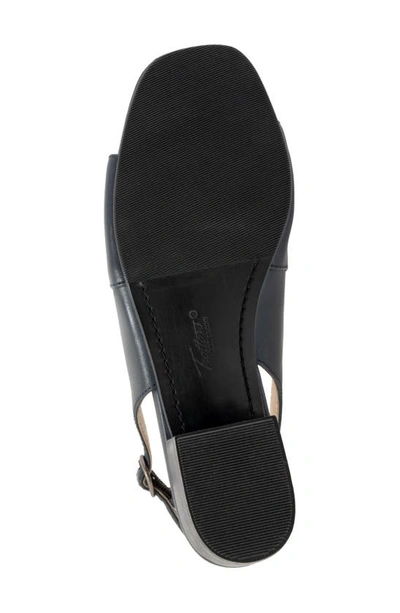 Shop Trotters Nila Slingback Sandal In Navy