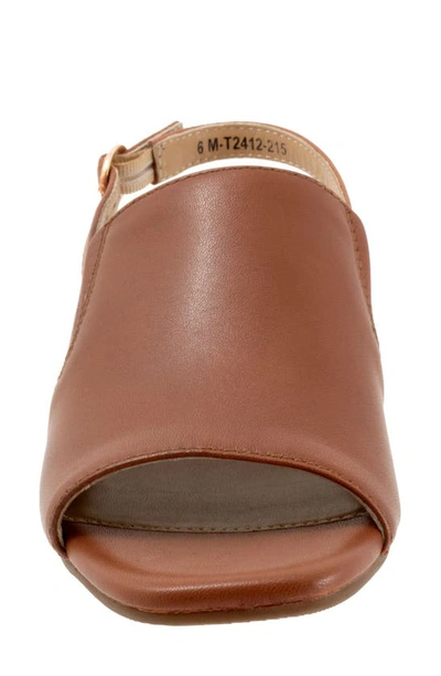 Trotters Nila Slingback Sandal In Luggage