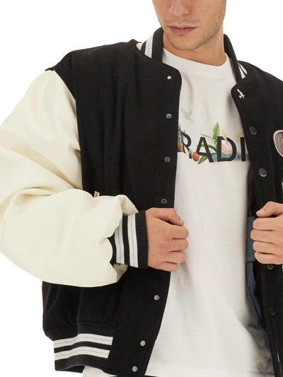 Shop 3paradis 3.paradis T-shirt With Logo In White
