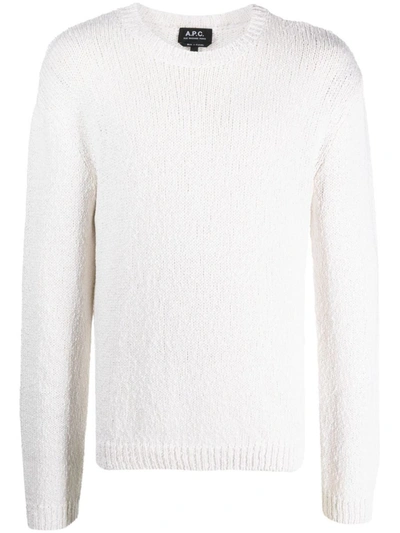 Shop Apc A.p.c. Pull Gaston Clothing In White