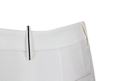 Shop Brunello Cucinelli Trousers In Cream