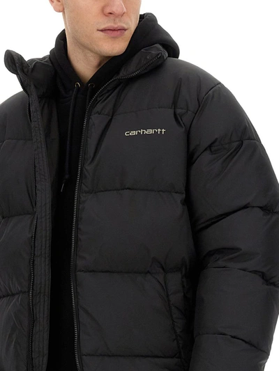 Shop Carhartt Wip Jacket With Logo In Black