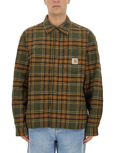 Shop Carhartt Wip Shirt Jacket In Multicolour