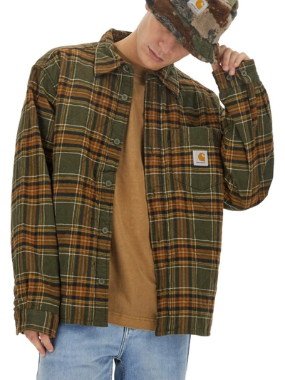 Shop Carhartt Wip Shirt Jacket In Multicolour