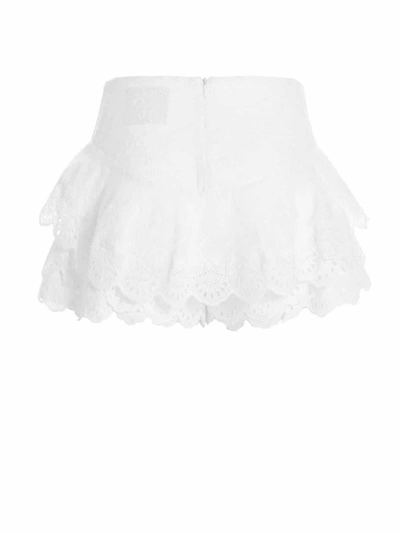 Shop Cc By Camilla Cappelli 'bea' Shorts In White