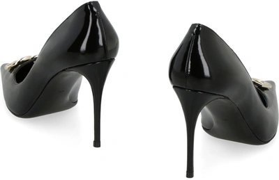 Shop Dolce & Gabbana Leather Pumps In Black