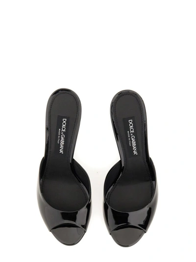 Shop Dolce & Gabbana Mule Sandal. In Black