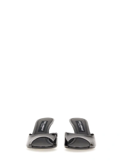 Shop Dolce & Gabbana Mule Sandal. In Black