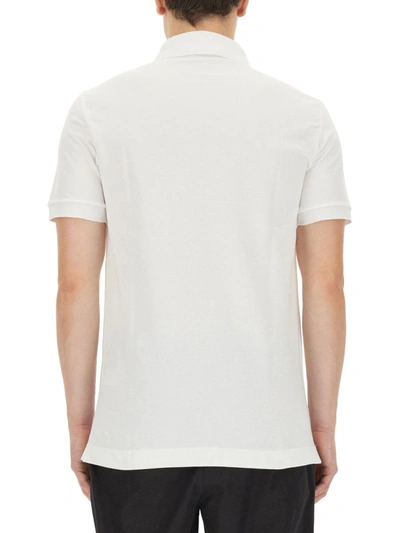 Shop Dolce & Gabbana Polo With Logo In White