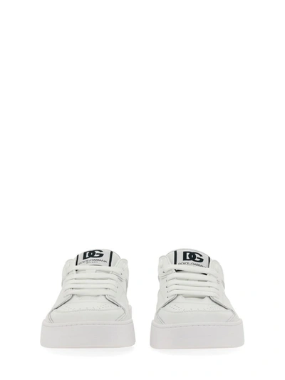 Shop Dolce & Gabbana Sneaker New Rome In White