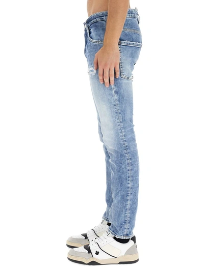 Shop Dsquared2 Skater Jeans In Denim