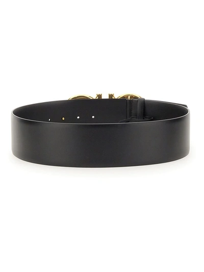 Shop Ferragamo High Belt Hooks In Black