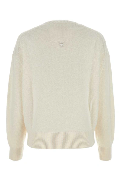 Shop Givenchy Knitwear In White