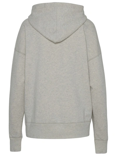 Shop Isabel Marant Gray Cotton Sweatshirt In Beige
