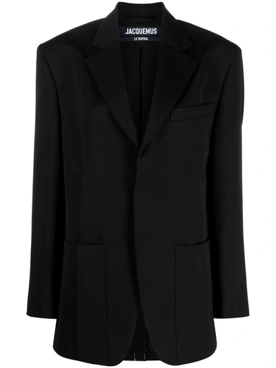 Shop Jacquemus Jacket In Black