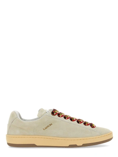 Shop Lanvin Sneaker "cube" In White