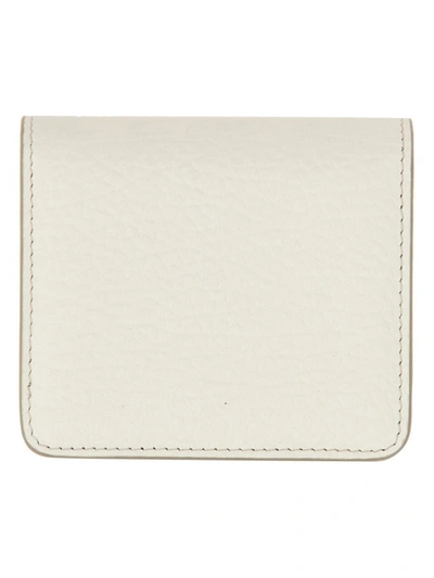 Shop Maison Margiela Wallet With Logo Unisex In White
