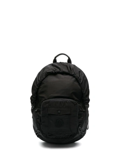 Shop Moncler Makaio Drawstring Backpack In Black