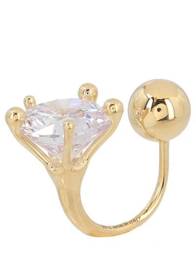 Shop Panconesi 'diamanti Sphere' Ring In Gold