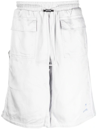 Shop Puma X Koché Reversible Shorts Clothing In Feather Gray