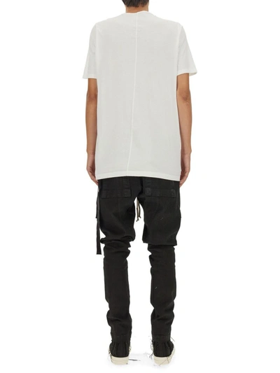 Shop Rick Owens Drkshdw T-shirt With Logo In White