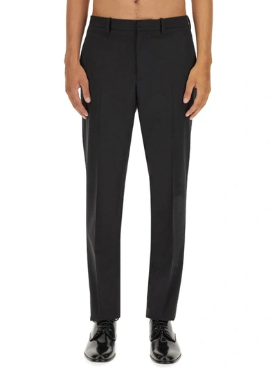 Shop Theory Regular Fit Pants In Black