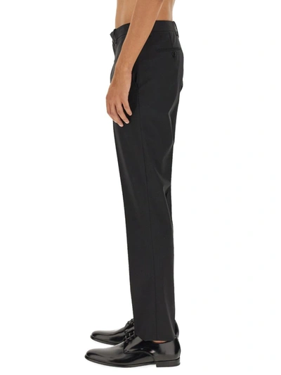 Shop Theory Regular Fit Pants In Black