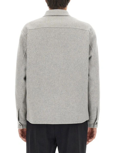 Theory Wool Jacket In Grey