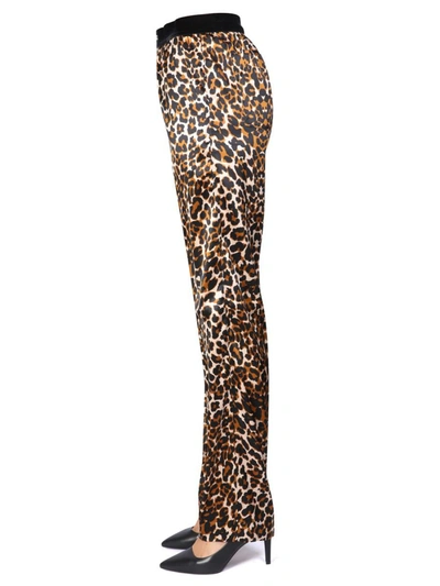 Shop Tom Ford Animal Print Pants In Multicolour