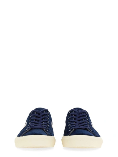 Shop Tom Ford Cambridge Sneaker In Blue