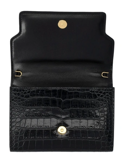 Shop Tom Ford Whitney Mini Chain Bag In Black