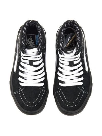 Shop Vans Ua Og Sk8 High Sneakers In Black