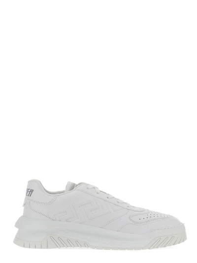 Shop Versace Odyssey Sneaker In White