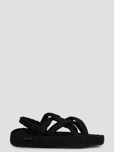 Shop Bohonomad Bodrum Sandals In Black