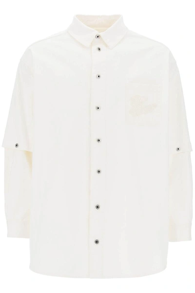 Shop Off-white "convertible Overshirt With