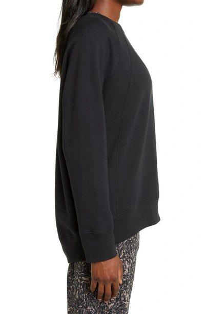 Zella Drew Crewneck Sweatshirt In Black