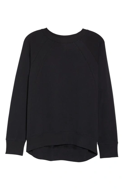 Zella Drew Crewneck Sweatshirt In Black