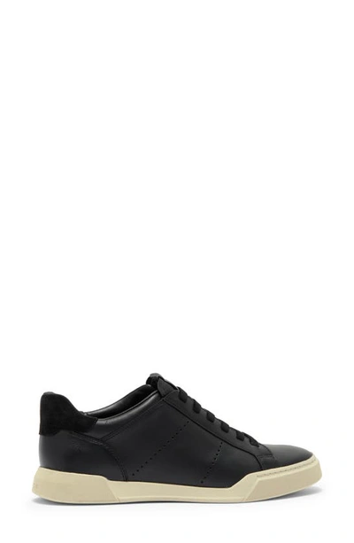 Shop Vince Mercer Sneaker In Black/ Ivory