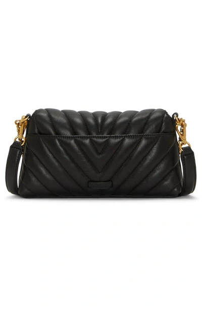 Shop Vince Camuto Theon Flap Crossbody Bag In Black
