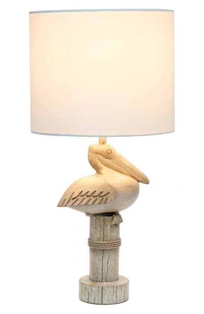 Shop Lalia Home Pelican Table Lamp In Beige Wash
