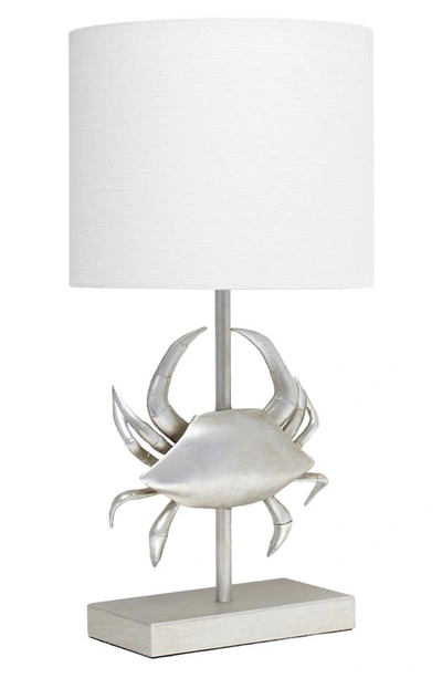 Shop Lalia Home Crab Table Lamp In Brushed Nickel